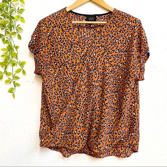 Animal Print Blouse - Picture 1 of 4